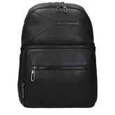 Black Leather Backpack
