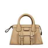 Beige Leather Handbag