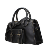 Black Leather Handbag