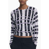 "Bianco Viscosa Womens Sweater"