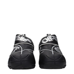 Black Leather High Top Sneakers