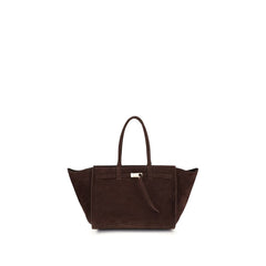 حقيبة كتف من جلد العجل البني Bos Taurus