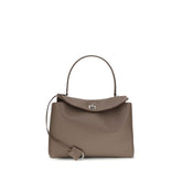 Gray Calf Leather Bos Taurus Shoulder Bag