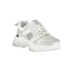 Bianco Polyurethane Women Sneaker