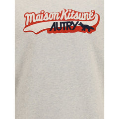 Cotton Sweatshirt Autry x Maison Kitsuné