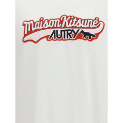 Cotton T-Shirt by Autry x Maison Kitsuné