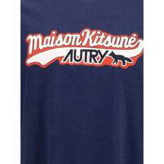 Cotton T-Shirt by Autry x Maison Kitsuné