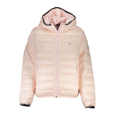 Pink Polyester Jackets & Coat