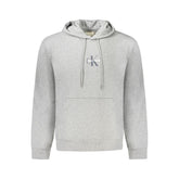 "Grigio Cotton Men's Sweatshirt with Hood"
