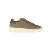 Grigio Polyurethane Men Sneaker