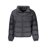 Black Polyamide Men Jacket