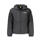 Black Polyamide Men Jacket