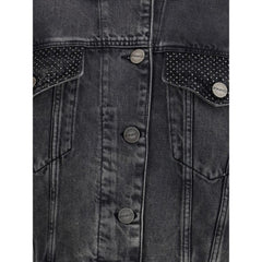 The trucker jacket with mini studs