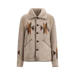 Reversible Rigel Suede Shearling Jacket