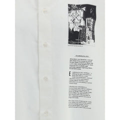 White Cotton Shortsleeve Shirt