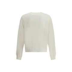 Crew-neck sweater in merino wool