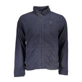Blue Polyester Men's Sweatshirt