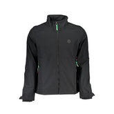Black Polyester Jackets & Coat