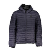 Blue Polyamide Jackets & Coat