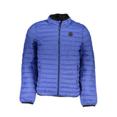 Blue Polyamide Jackets & Coat