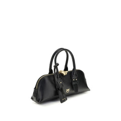 Black Calf Leather Bos Taurus Handbag