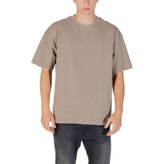 تي شيرت قطن بيج اللون البيج