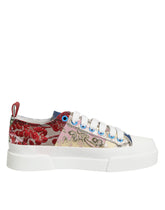 Multicolor Patchwork Low Top Sneakers Shoes