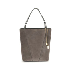Gray Calf Leather Bos Taurus Shoulder Bag