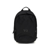 Black Polyester Backpack