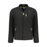 Black Polyester Men's Sweatshirt