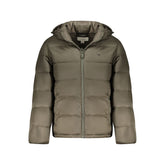 Brown Polyamide Jackets & Coat