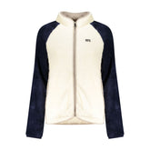 Bianco Polyester Women Sweatshirt