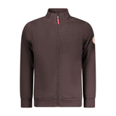 Marrone Cotton Men Sweatshirt