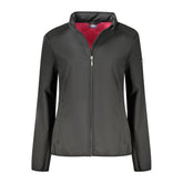 Black Polyester Jackets & Coat