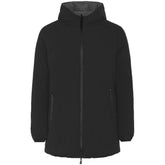 Black Polyester Jackets & Coat