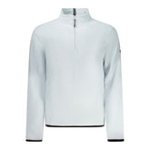 Blue Polyester Men Sweatshirt