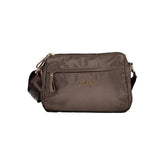 Marrone Polyester Women Handbag