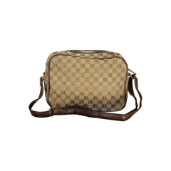 Beige Polyester Women's Shoulder Bag