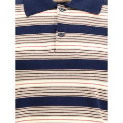 Multicolor Cotton Polo Shirt