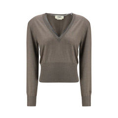 Cashmere and Silk long-sleeve sweater