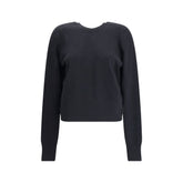 Black Wool Sweatshirt