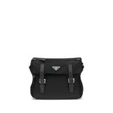 Black Polyamide Shoulder Bag