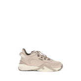 Beige Rubber Athletic Sneakers