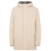 White Polyester Jackets & Coat