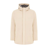 White Polyester Jackets & Coat