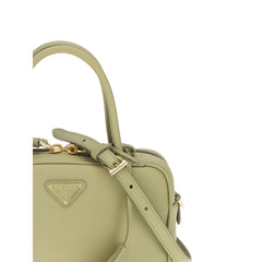 Green Calf Leather Bos Taurus Handbag