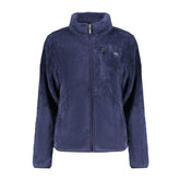 Blu Polyester Woman Sweatshirt