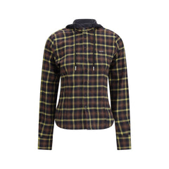 Brown Cotton Pattern Shirt