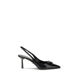 Black Calf Leather Bos Taurus High Heel Pumps