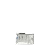 Silver Calf Leather Bos Taurus Wallet
